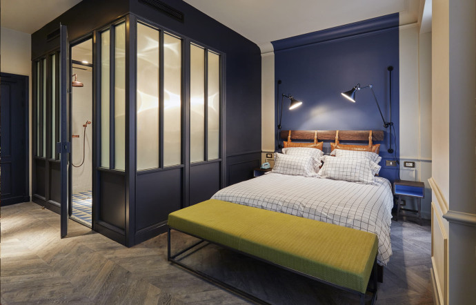 L’hôtel The Hoxton à Paris suivra le même modèle que ses prédécesseurs : des chambres décorées avec goût par les architectes d’Humbert & Poyet, petites mais fonctionnelles.
