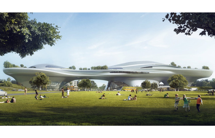 Le Lucas Museum of Narrative Arts, Los Angeles.