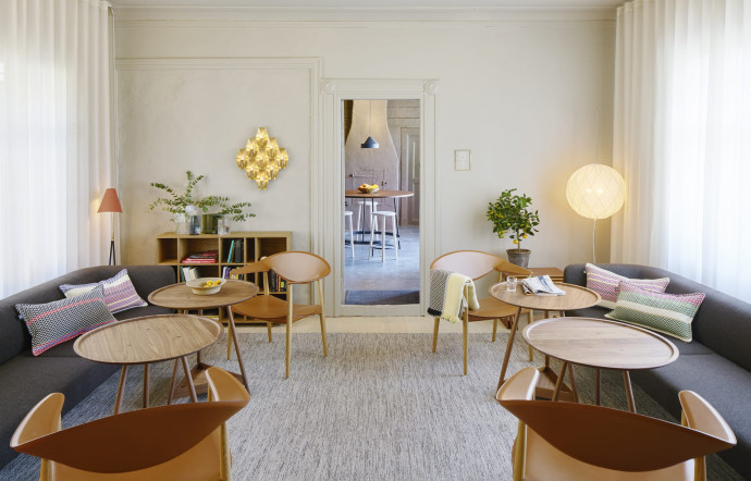 La Villa Terminus, bâtisse bicentenaire - et un peu plus - transformée à la suédoise.