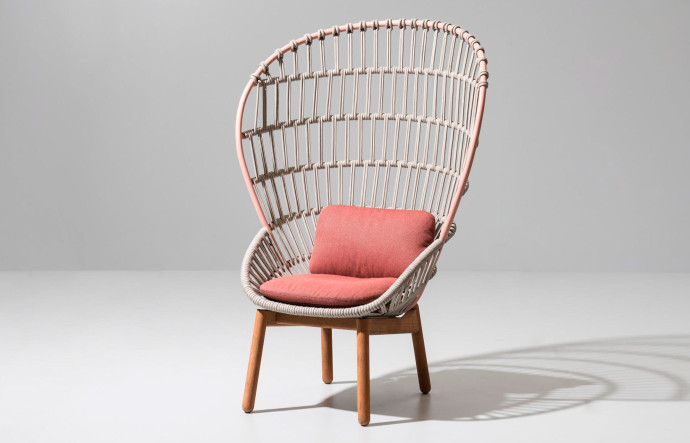 Fauteuil « Cala », par le duo Doshi-Levien, Kettal.