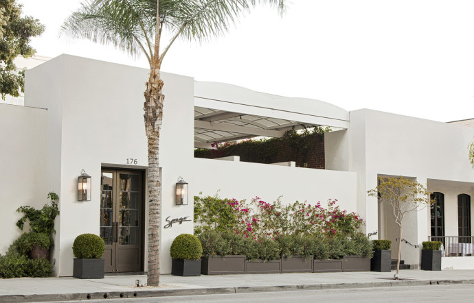 Le Spago, chic et discret.