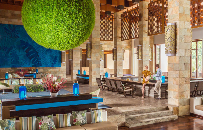 Le club Sanya sur l’île d’Haïna, en Chine.