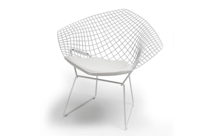 Chaise « Diamond », de Harry Bertoia, Knoll.