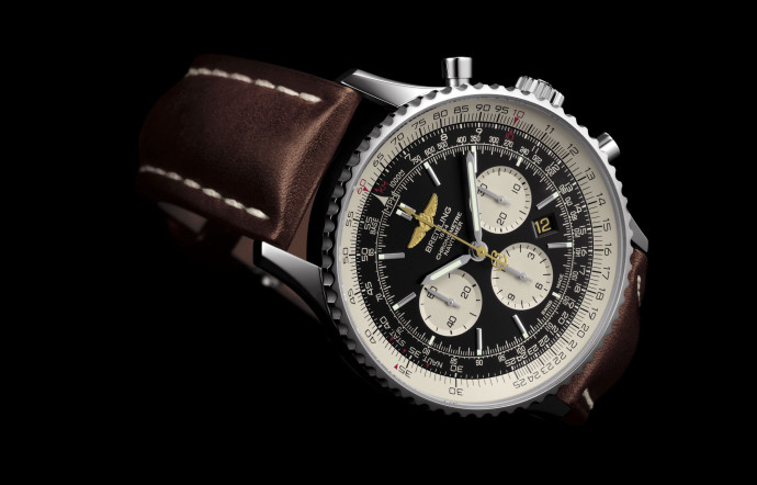 La cultissime « Navitimer 01 », montre fétiche des aviateurs, sortira en édition limitée à l’occasion du Douglas DC-3 World Tour.