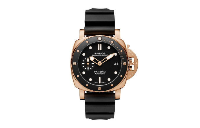 Luminor Submersible 1950 Automatique or rose, Panerai.