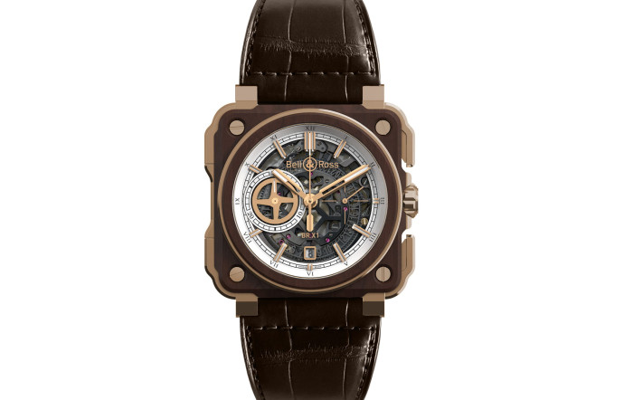Montre BR X1 Skeleton Chronograph de Bell & Ross, 23 000 €.