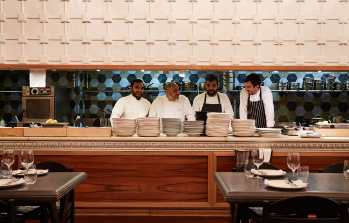 Cookoovaya, une cantine de luxe à Athènes.