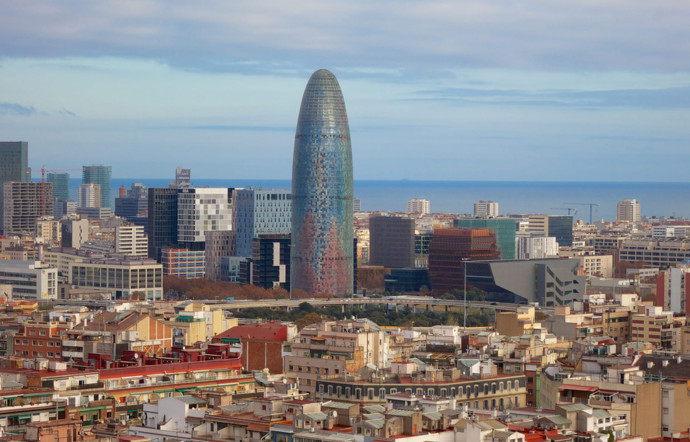 Poblenou, él barrio le plus créatif de Barcelone.