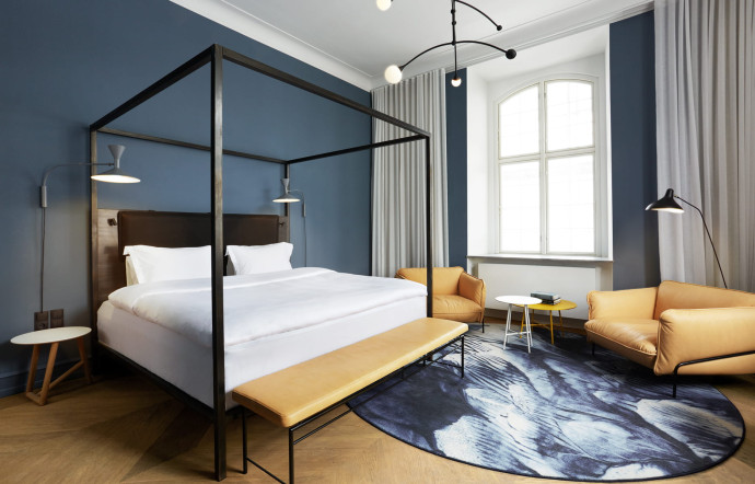 La chambre témoin du prochain Nobis, à Copenhague.