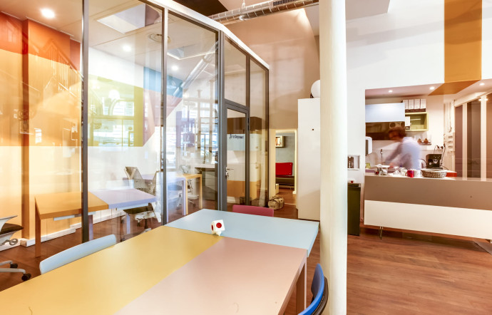 Coworking : Patchwork, mobilier de goût et fibre immobilière