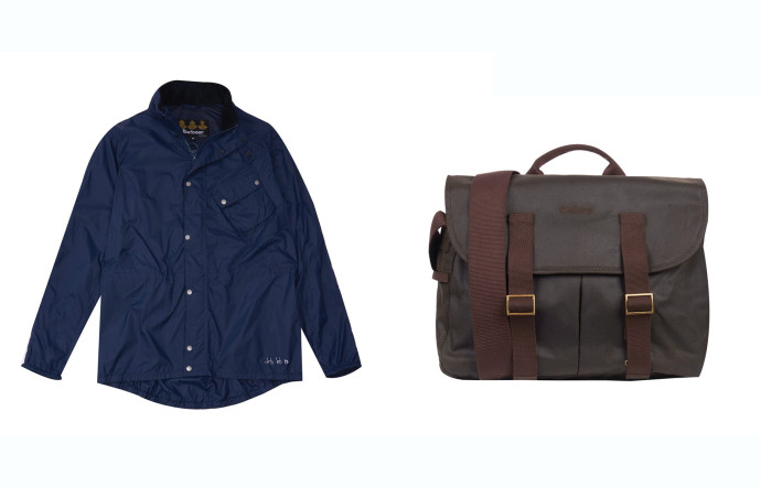 La veste Newham et le sac Tarras, fournis avec le vélos.