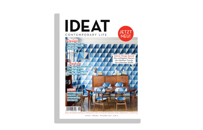 La couverture du numéro 1 de IDEAT Allemagne.