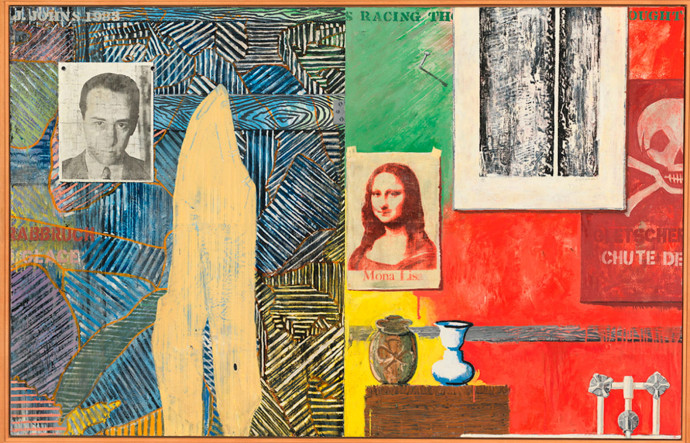 « Racing thoughts », Jasper Johns, 1983.