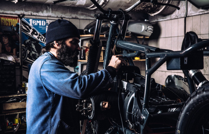 Malgré une reconnaissance très forte, Blitz limitesa production à cinq motos simultanément.