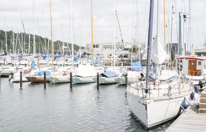 Le gigantesque port d’Aarhus.