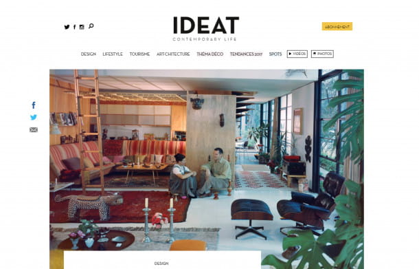 L'article "Sur le campus Vitra, les Eames démultipliés !" sur IDEAT.