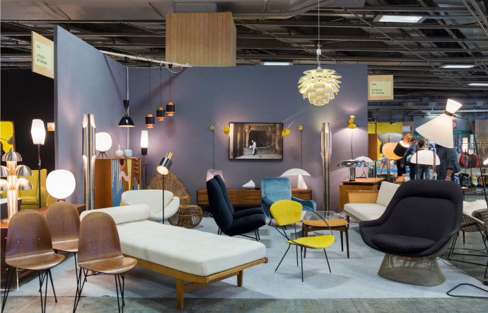 Les Puces du Design en novembre au parc des expositions de la Porte de Versailles en partenariat avec IDEAT.