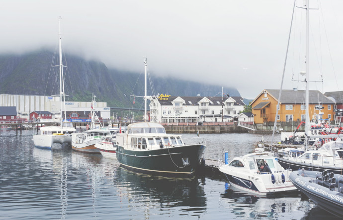 Le port de Svolvær, la capitale de l’archipel.