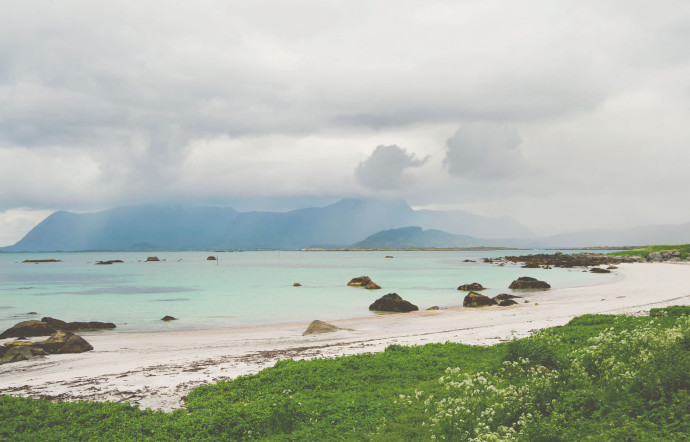 Eggum, sur l’île de Vestvag, dans l’archipel de Lofoten, offre de magnifiques panoramas sauvages.