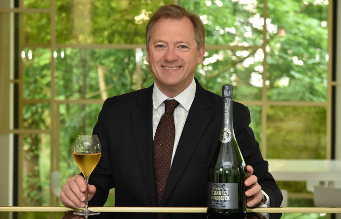 Stephen Leroux, directeur de la maison Charles Heidsieck depuis 2013.