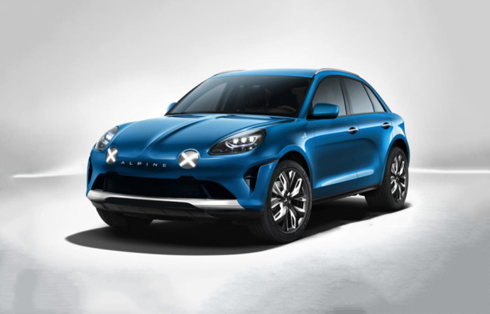 Le SUV Alpine, prévu pour 2020, 38 000 €.