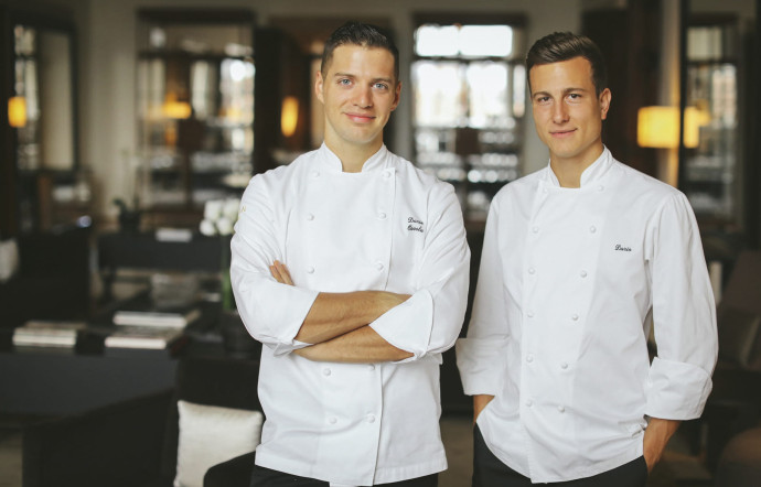 Dario Ossola et Dario Boschetti, les chefs de l’Aman de Venise promoteurs du tout nouveau concept Arva, « terre cultivée » en Latin.