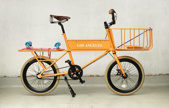 Le modèle Los Angeles de la collab Le Petit Porteur x Be-pôles.