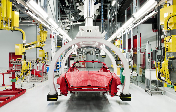 LaFerrari in production