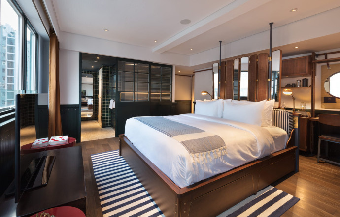 Une chambre « extra large ».