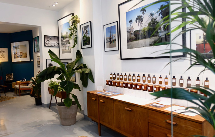 Le pop-up store de la marque au 30, rue Henry Monnier (Paris 9).