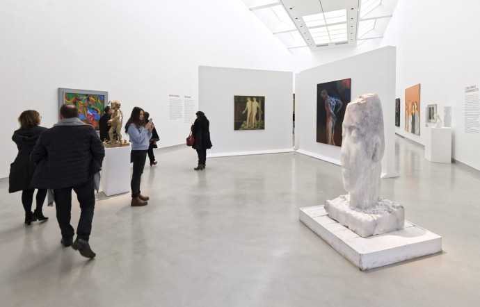 L’intérieur de la Kunsthalle Würth.