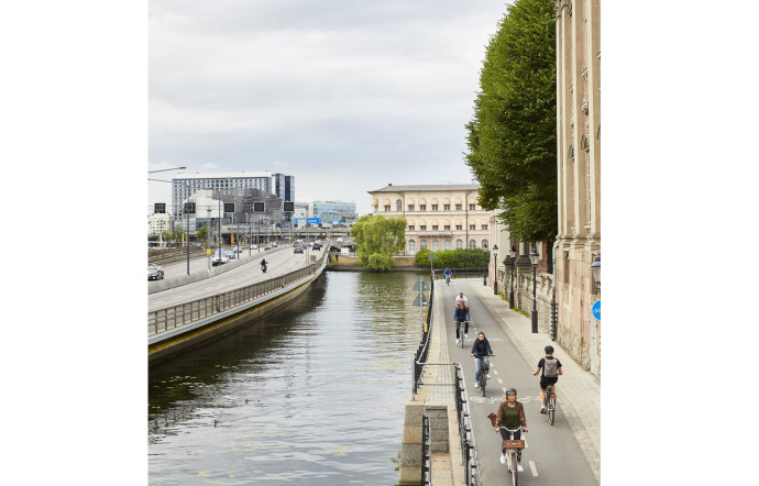 Très respectueuse de l’environnement, Stockholm dispose de 760 km de voies cyclables.