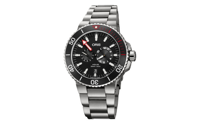 Cadran noir : Oris Aquis de Oris, 2 900 €.
