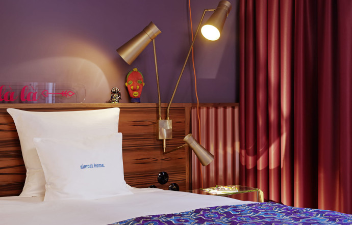 Une chambre du 25hours Terminus Nord.