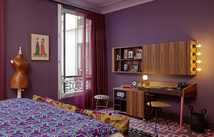 Une chambre du 25hours Terminus Nord.