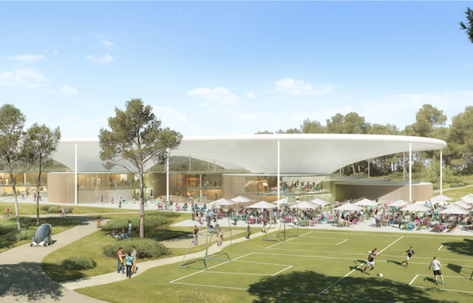 The Camp, à Aix-en-Provence, se présente comme un laboratoire temporaire à ciel ouvert pour que l’homme invente et pratique le travail de demain.
