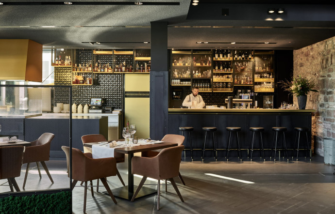 Le restaurant de l’hôtel, Wasser&Brot.