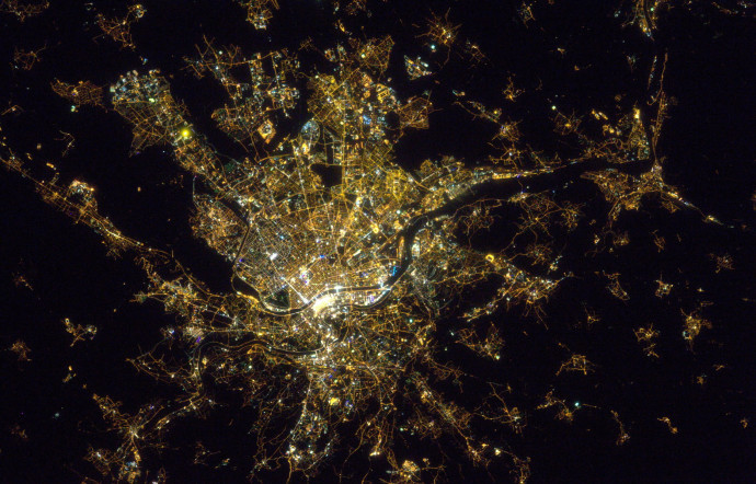 La capitale des Gaules vue par Thomas Pesquet.