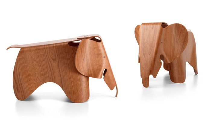 Éléphant en contreplaqué, Vitra.