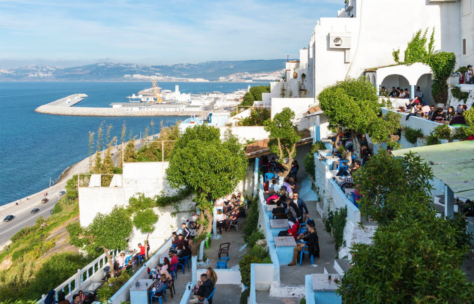 Café Hafa, Tanger.