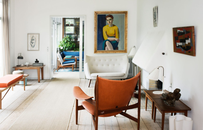 La maison de Finn Juhl.