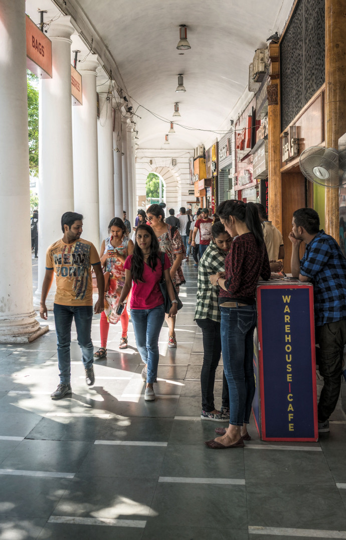 Connaught Place, Delhi.