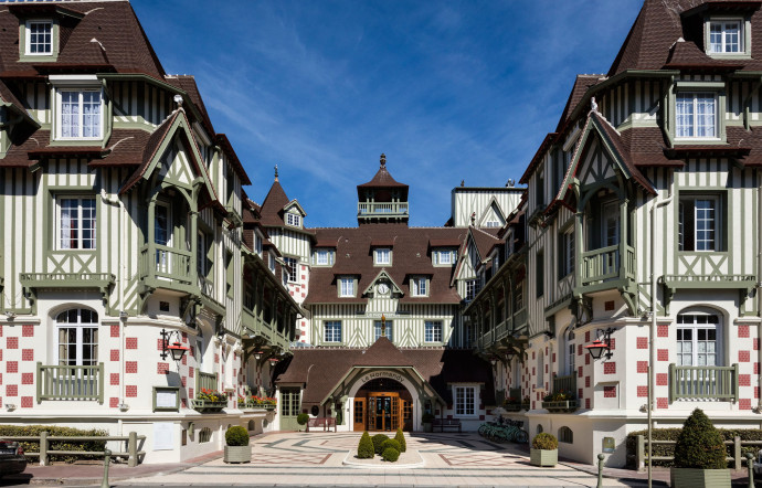 L’hôtel Normandy à Deauville.