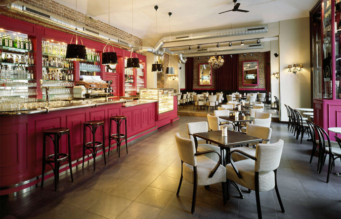 Café Café à Prague.