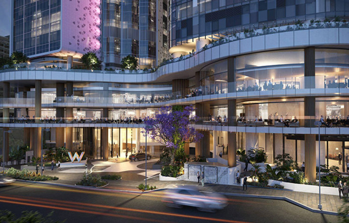 W, Brisbane.