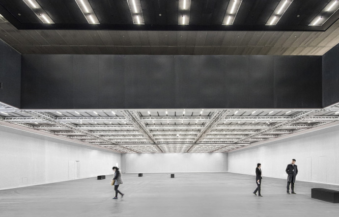 La salle des expositions.