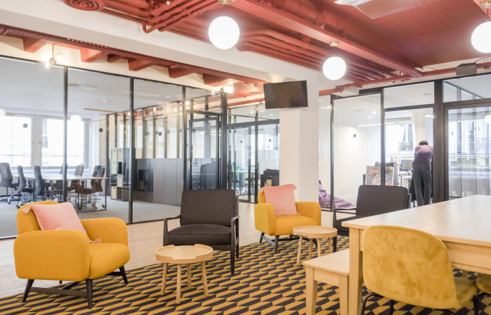 Ouvert depuis novembre, le Morning Monceau pourra accueillir, une fois achevé, 400 bureaux.