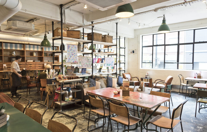 Barber & Parlour, l’un de nos coffee-shops favoris à Londres.