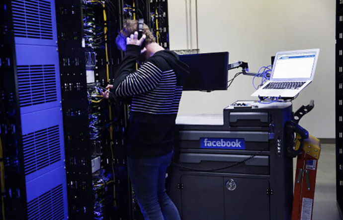 Un data centre de Facebook.
