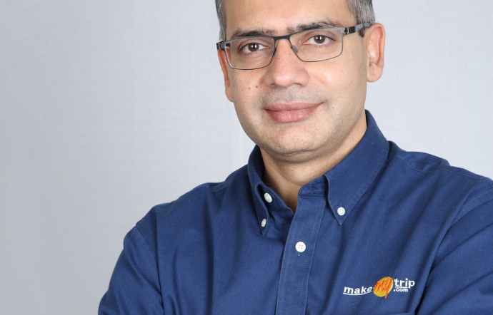 Deep Kalra, fondateur de la start-up MakeMyTrip.